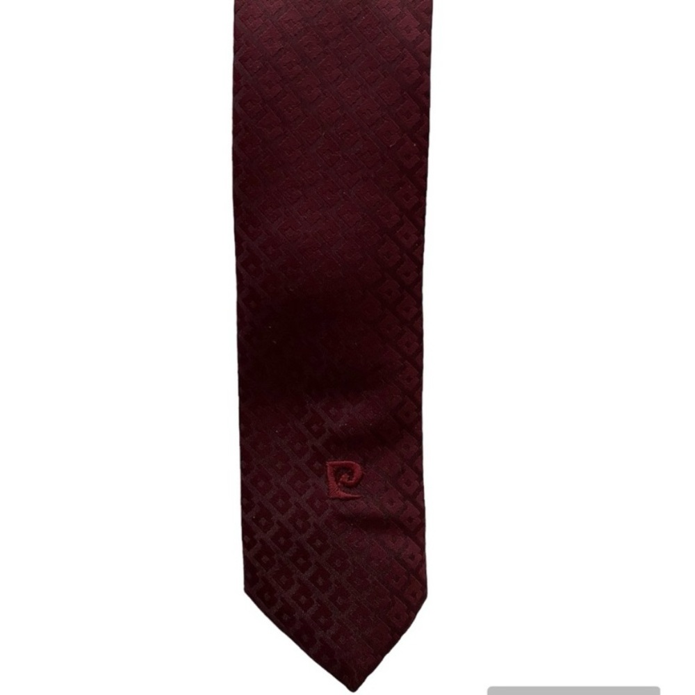 Pierre Cardin  Burgundy Tie
